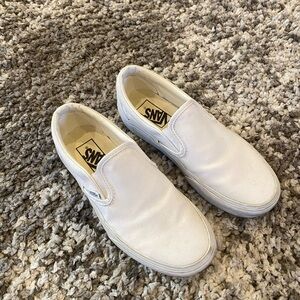Vans slip on sneakers